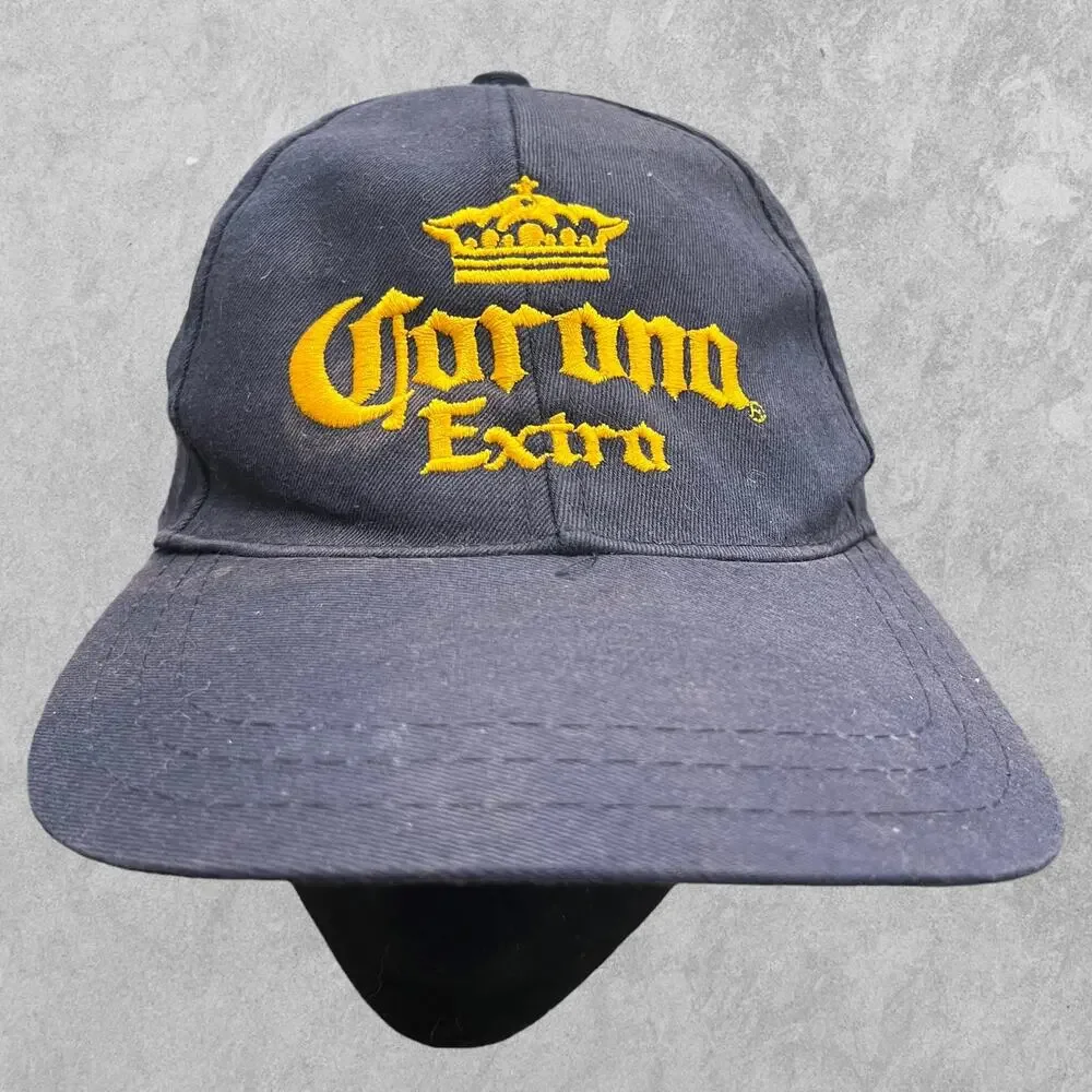 Corona Extra Embroidered Vintage Jams Mexico Strap Back Dad Hat OSFM Adult